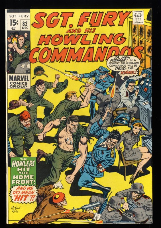 Sgt. Fury and His Howling Commandos #82 VF/NM 9.0