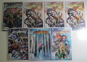 Aquaman Lot 7 #3 (x3), 13, 24, 25, Annual 1 DC Comics 2012 1st Print Comic Books