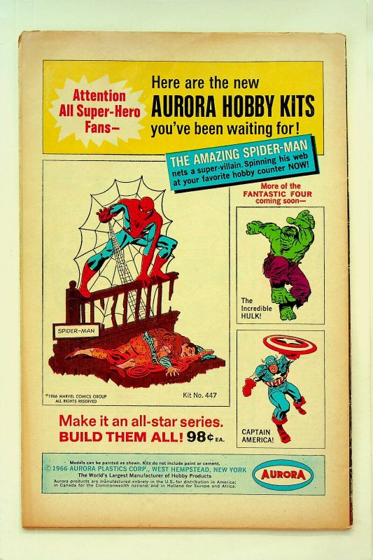 Strange Tales #154 (Mar 1967, Marvel) - Fine