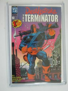 Deathstroke the Terminator #1 8.5 VF+ (1991)