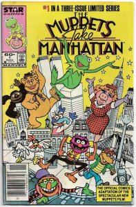 MUPPETS TAKE MANHATTAN#1 FN/VF 1986 MARVEL COMICS