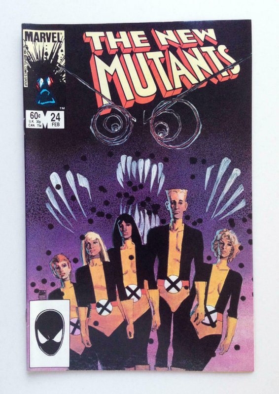 NEW MUTANTS #24, FN/VF, Sienkiewicz, Claremont, Marvel 1983 1985, more in store