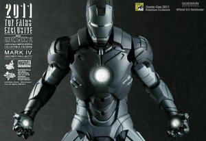 EXCLUSIVE HOT TOYS IRON MAN 2 SPECIAL PROJECT MARK IV 1/6 SCALE FIGURE MMS153