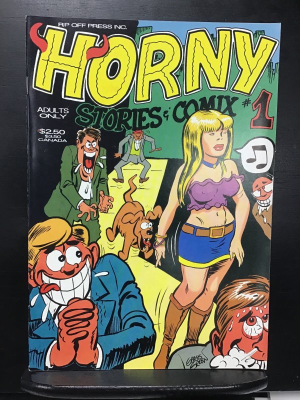 Horny Stories and Comix #1 (1991) must be 18