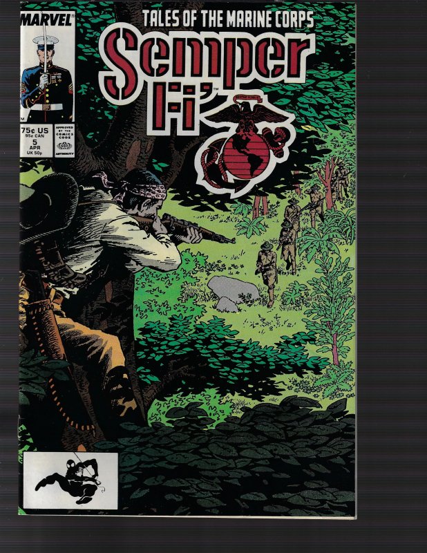 Semper Fi' #5 (Marvel, 1988)