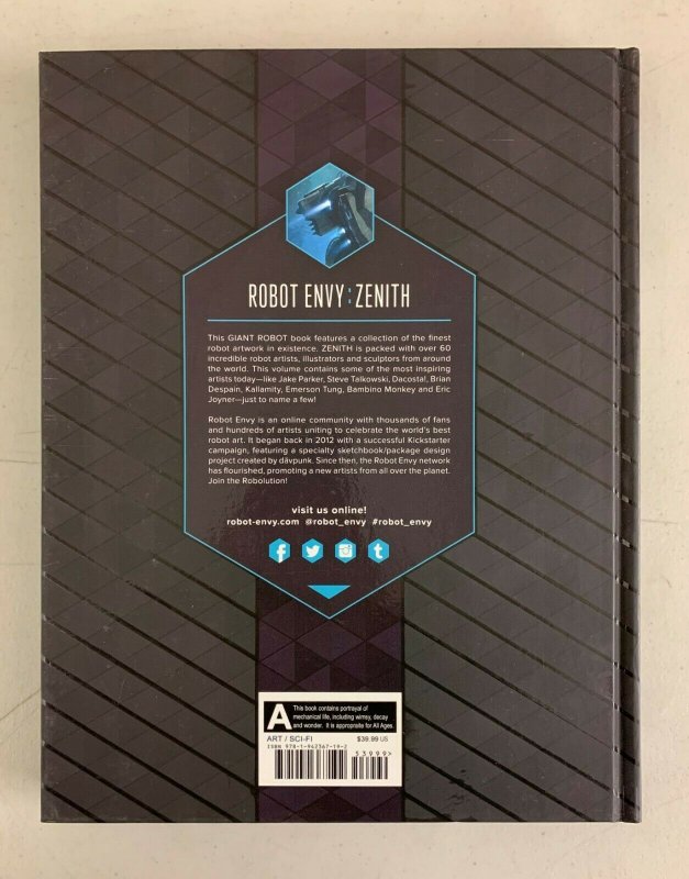 Robot Envy Zenith 2016 Hardcover Dave Pasciuto  