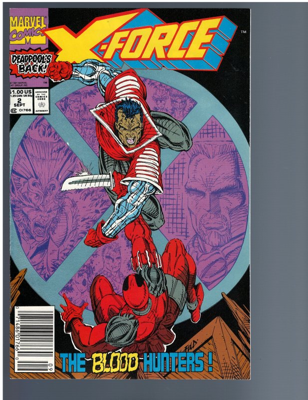X-Force #2 (1991) - Key 1st Weapon X
