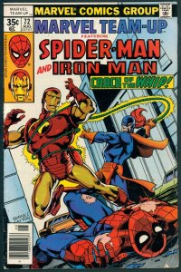 Marvel Team-Up 72 FN+ 6.5 Iron Man Marvel 1978