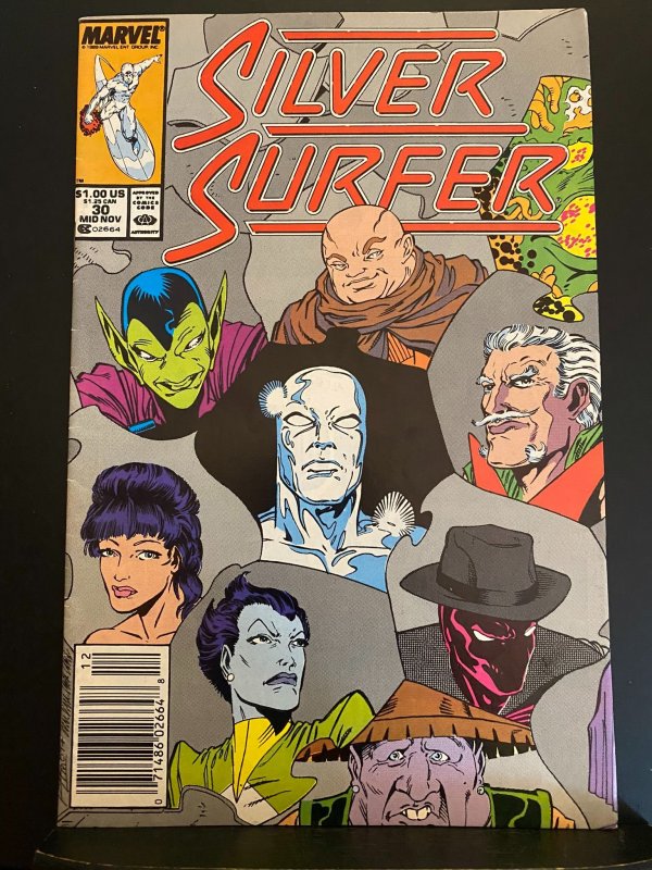 Silver Surfer #30 Newsstand Edition (1989)