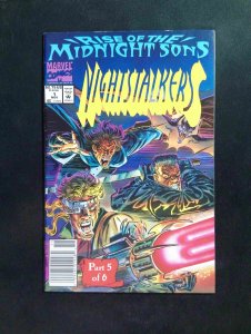 Nightstalker #1  MARVEL Comics 1992 VF NEWSSTAND