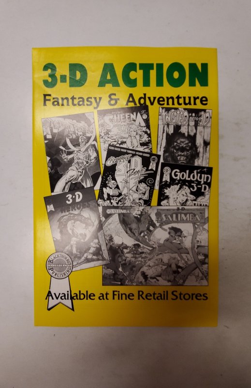 Blackthorne 3-D Series #4 NM Blackthorne Comic Book J734