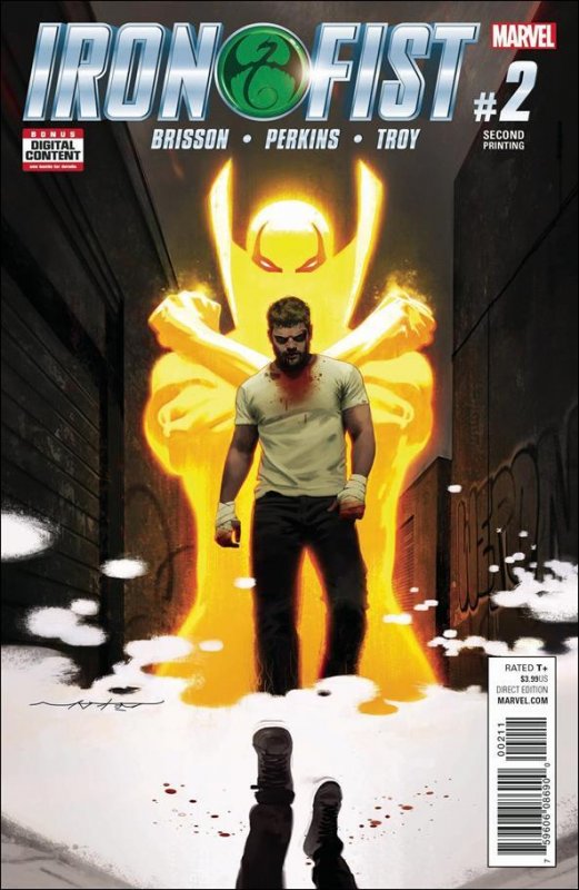 Iron Fist (5th Series) #2 (2nd) VF/NM ; Marvel | Ed Brisson
