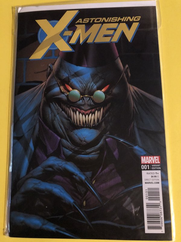 Astonishing X-Men #1 Dale Keown 'Villain' Variant (2017) NM + / -