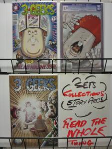 3 GEEKS SLAB MADNESS (2009 3 FINGER PRINTS)1-3 COMPLETE