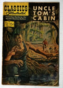 Classics Illustrated #15 (161) FN 6.0 Uncle Tom's Cabin