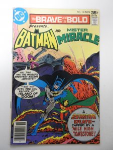 The Brave and the Bold #138 (1977) VG+ Condition moisture stain
