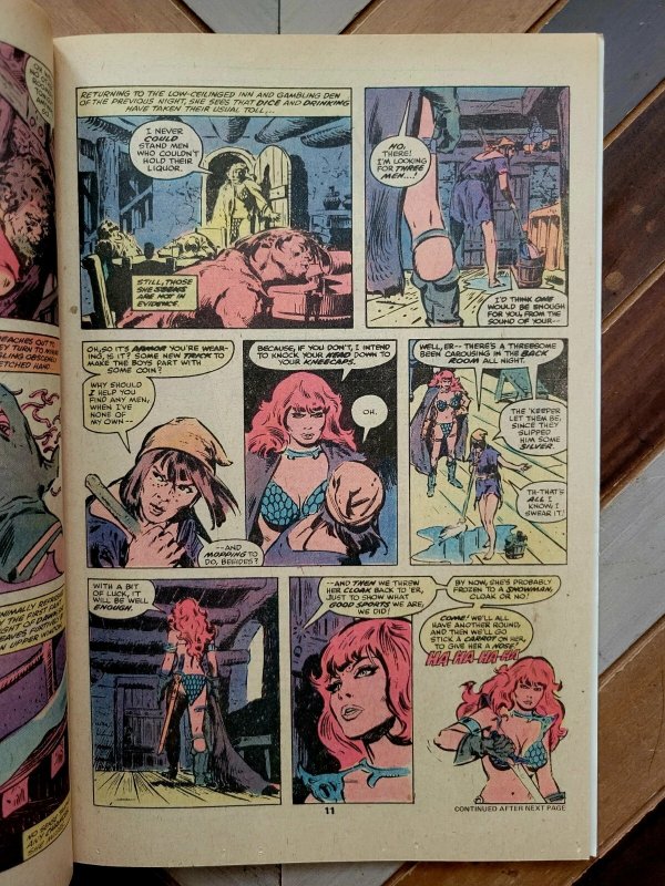 Red Sonja #15 FN/VF (Marvel 1979) Final Issue! Dave Cockrum Cover 3 Dead Kings