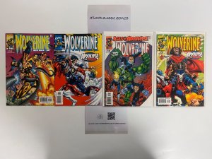 4 Wolverine Marvel Comic Books # 146 147 148 149 Avengers Spiderman Thor 53 SM5