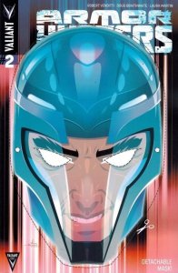 Armor Hunters #2B VG ; Valiant | low grade comic Detachable Mask Variant