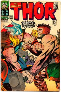 Here It Is! MIGHTY THOR #126 (Mar1966) 5.0 VG/FN 1st Issue! All Top Jack Kirby!