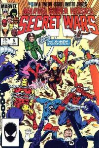 Marvel Super-Heroes Secret Wars #5, VF- (Stock photo)