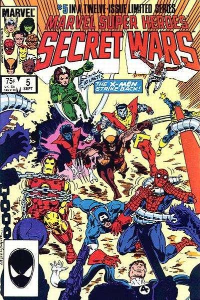 Marvel Super-Heroes Secret Wars #5, NM- (Stock photo)