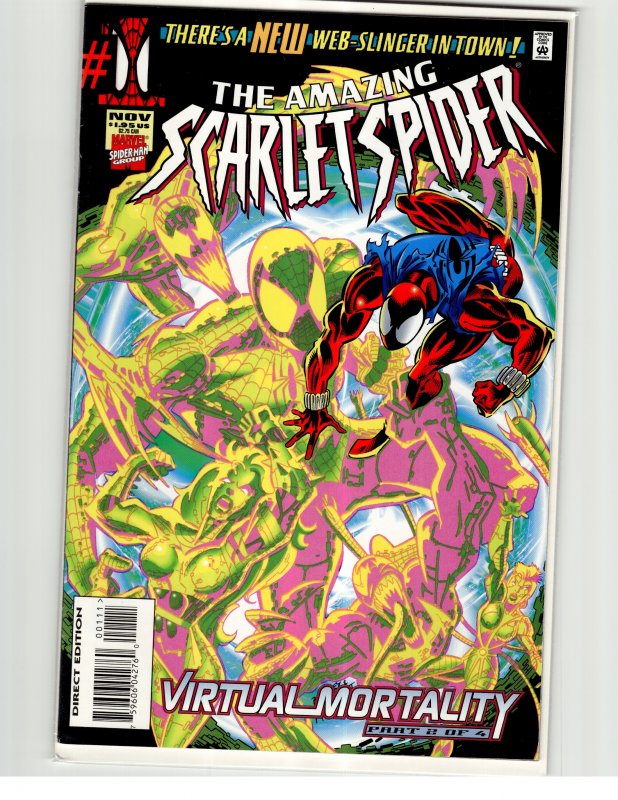 The Amazing Scarlet Spider #1 (1995) Scarlet Spider