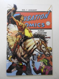 Sensation Comics #1 Fan Expo Acetate Cover NM Condition!