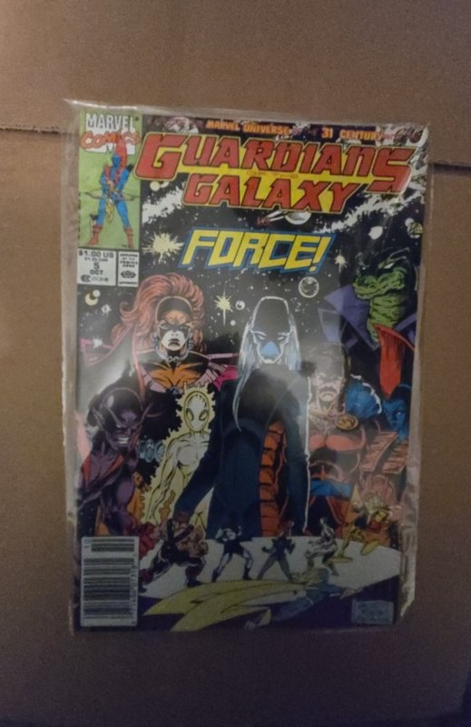 Guardians of the Galaxy #5 Newsstand Edition (1990)