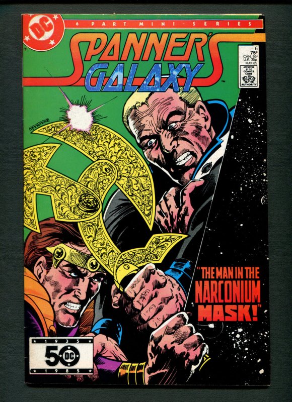 Spanner's Galaxy #3 #5 #6 (SET) /  8.0 VFN / Tom Mandrake Covers / 1985