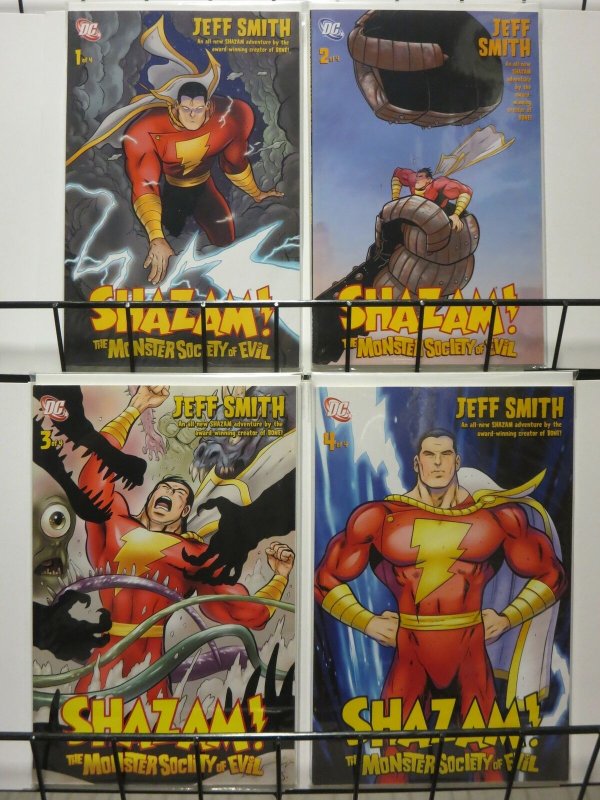 SHAZAM MONSTER SOCIETY OF EVIL (2007) 1-4  JEFF SMITH