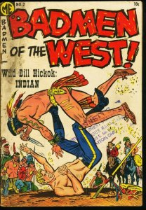 BADMEN OF THE WEST! #2-ME WESTERN-1954-BILLY THE KID G/VG