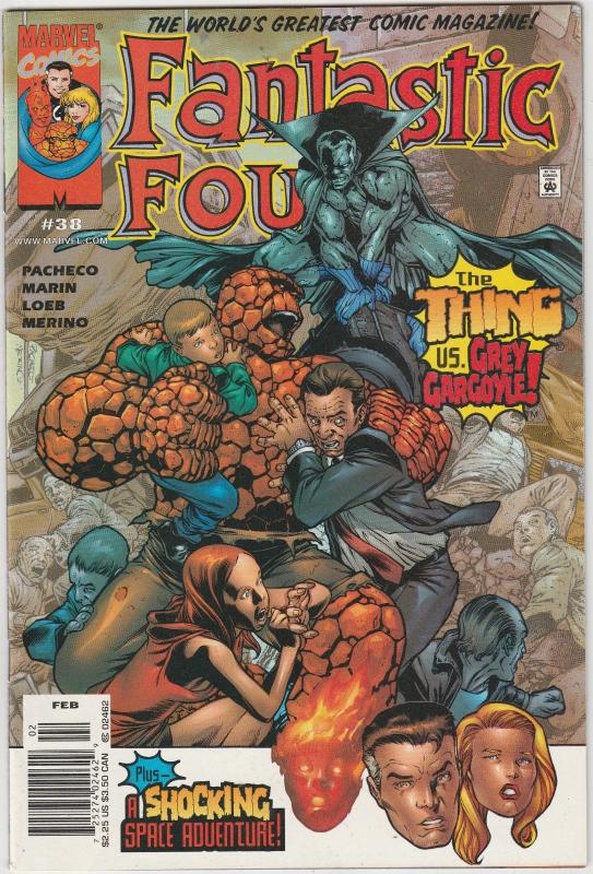 4 Fantastic Four Marvel Comic Books Annual #16 18 Heroes Return #2 Vol 3 #38 EP3