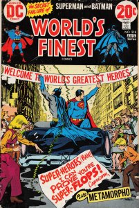 World's Finest Comics #218 (1973) Superman and Batman