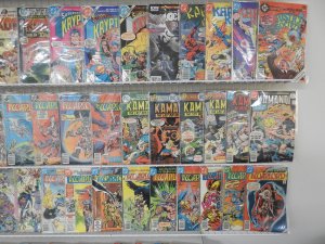 Huge Lot of 150+ Comics W/ The Warlord, Kamandi, Alpha Flight. Avg. F Condition