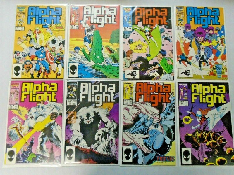 Alpha Flight lot #2-106 50 different books 8.0 VF (1983)