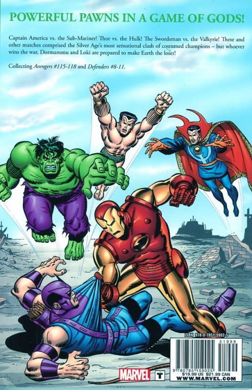 Avengers / Defenders War  Trade Paperback  (Cover Price $19.99)