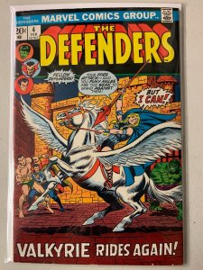 Defenders #4 newsstand Valkyrie joins 5.5 (1973)