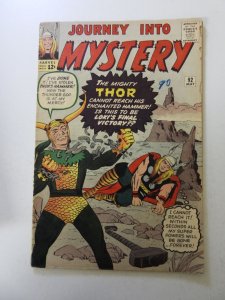 Journey into Mystery #92 (1963) VG condition ink front cover