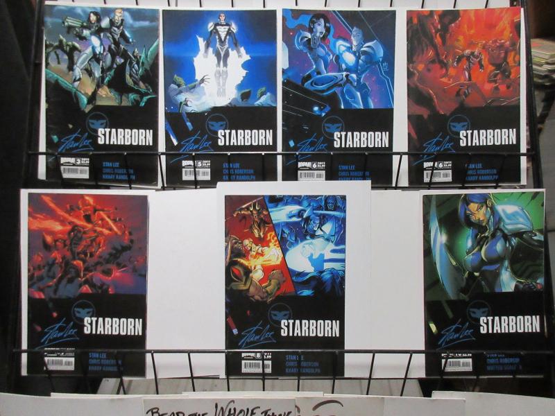 Starborn (Boom 2010) Lot of 7Diff A Stan Lee Chris Roberson Khary Randolph