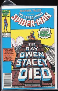 Marvel Tales #192 Newsstand Edition (1986) Spider-Man