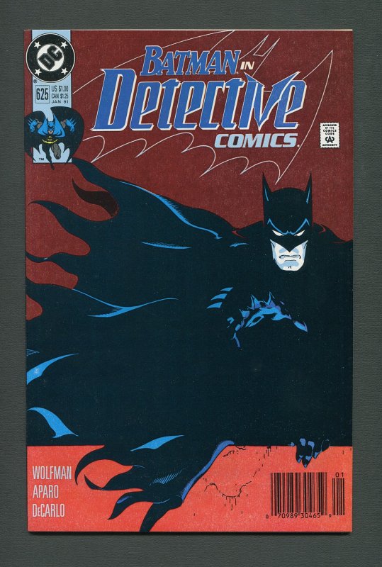 Detective Comics #625 / 8.0 VFN  Newsstand  January 1991