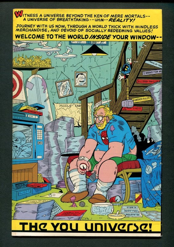 What The...?!  #4 ( 7.0 FN/VFN )  Newsstand / November 1988