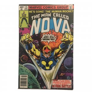 Nova #25 Final Last Issue Low Print Run High Grade 1979 Bronze Age Marvel Comics