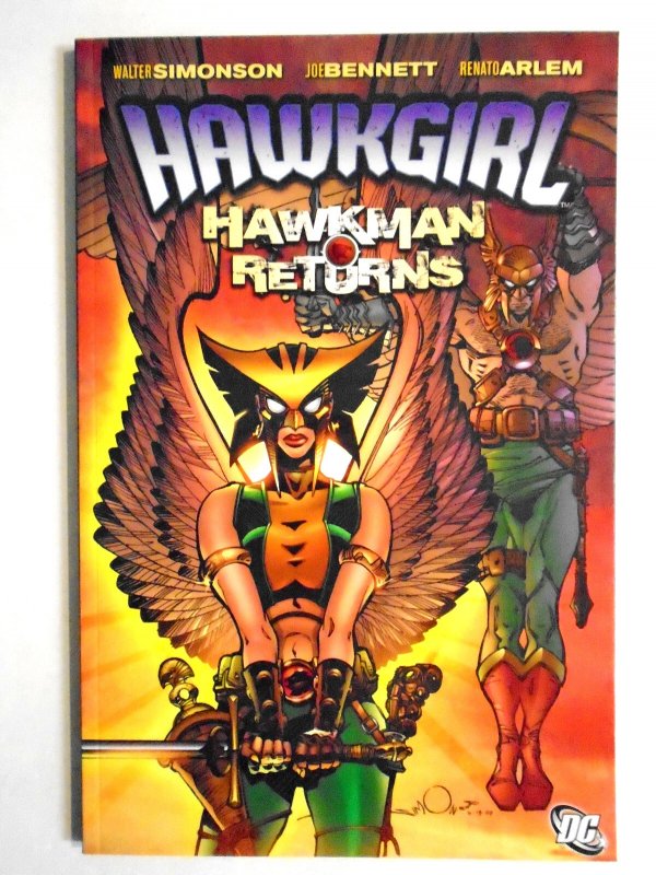 Hawkgirl: Hath Set TP nm-, Hawkman Returns fn $36 Cover Price