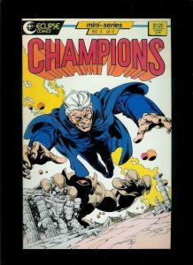 CHAMPIONS #4, NM, Eclipse, 1986, more in store