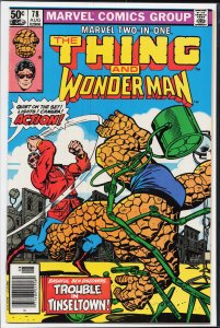 Marvel Two-in-One #78 (1981) Wonder Man