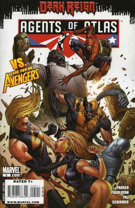 Agents of Atlas (2nd Series) #5 VF; Marvel | save on shipping - details inside