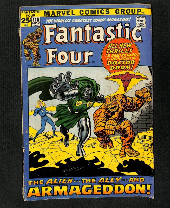 Fantastic Four #116 Doctor Doom!