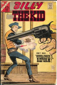 Billy The Kid #60 1967-Charlton-gunfight cover-violence-crime-VG-